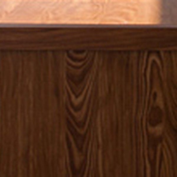 Black walnut island grain — Cliff Residence